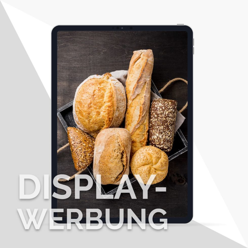Anzeigengestaltung: Kreative Anzeigengestaltung für Print- und Online-Kampagnen – Bäckerei Otto Lohmayer, Schwindegg – geschmacksRaum® WERBEAGENTUR