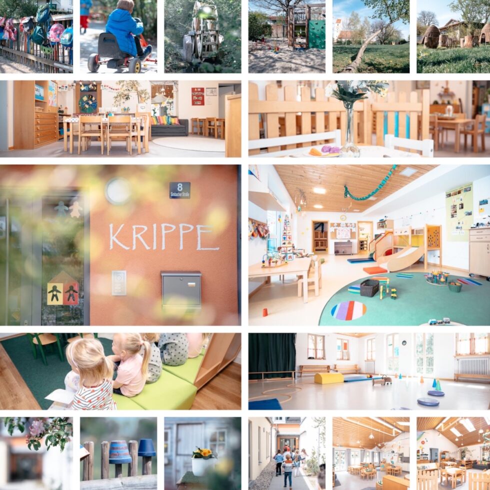 Authentische Fotografie und Mitarbeiterporträts für die Kindergärten der Pfarrcaritas Neuötting-Alzgern – geschmacksRaum® WERBEAGENTUR