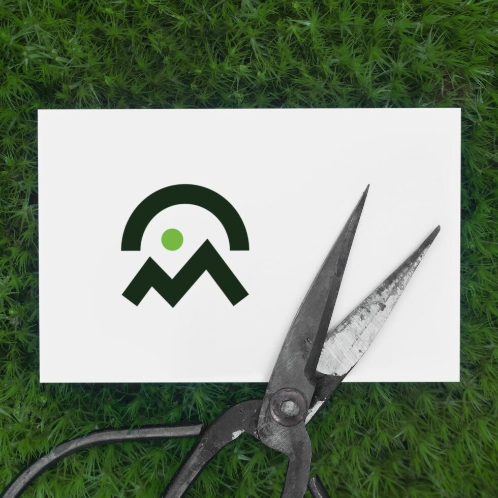 Strategische Logoentwicklung für Gartenpflege MOSER – Reduzierte Wort-Bild-Marke als Basis des neuen Brandings – geschmacksRaum® WERBEAGENTUR