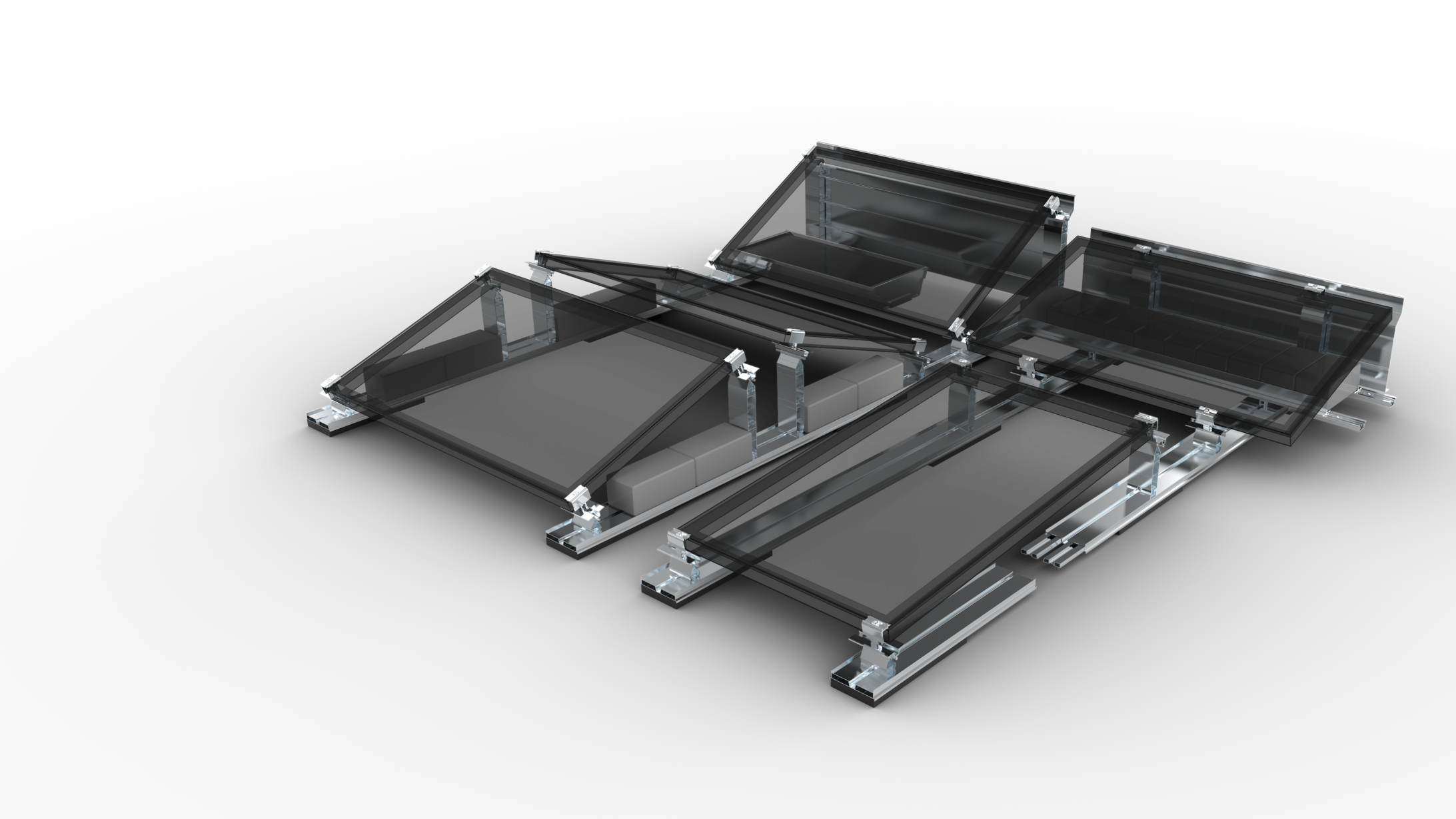 Fotorealistisches 3D-Rendering für die SCHLETTER Solar GmbH – High-End Produktvisualisierung von geschmacksRaum® WERBEAGENTUR