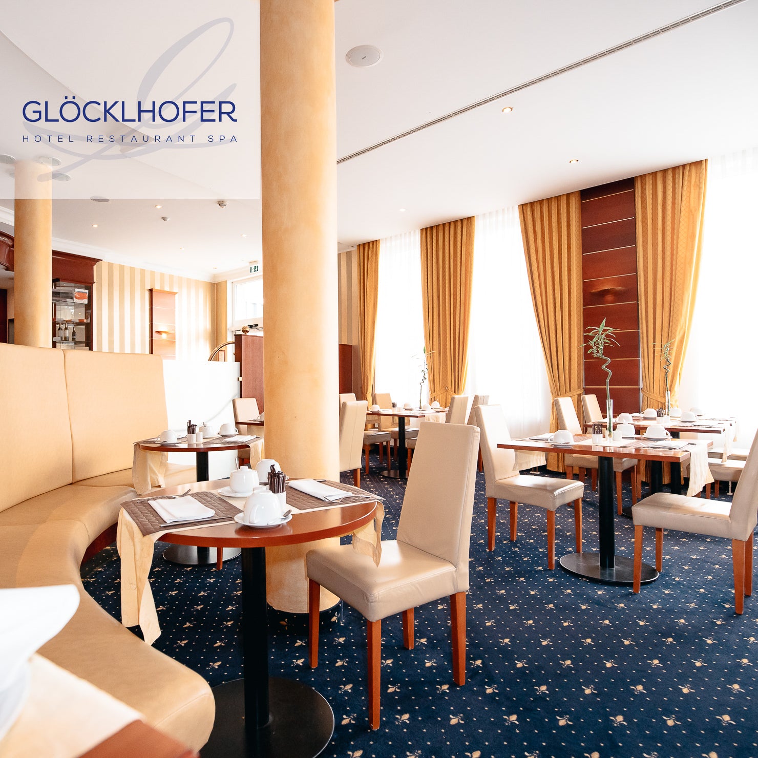 Atmosphärische Food-Photography und Interieur-Design im Restaurant Glöcklhofer - Frühstücksraum – Visuelles Marketing von geschmacksRaum® WERBEAGENTUR