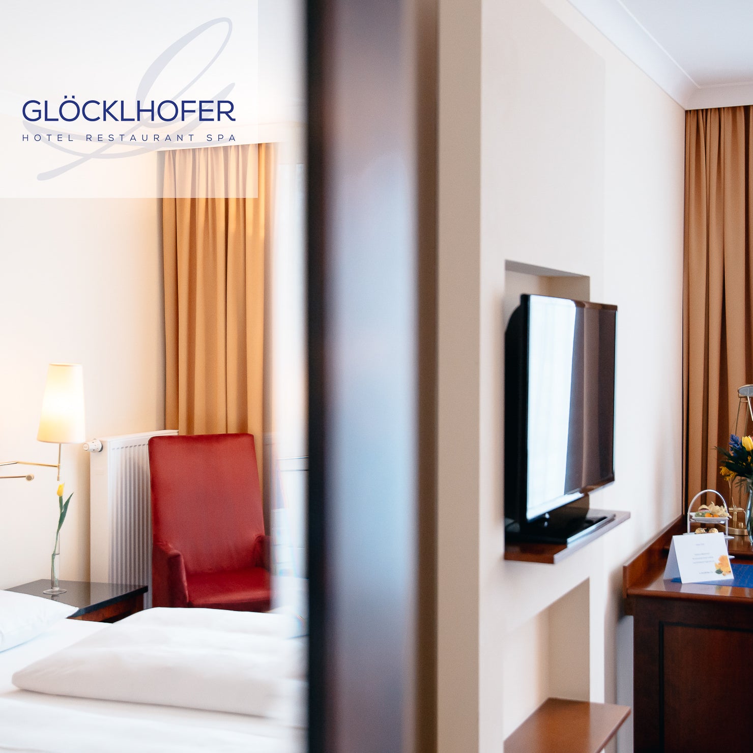 Interieur-Fotografie hochwertiger Zimmer und Suiten im Hotel Glöcklhofer - Detailaufnahme Zimmer – Hotel-Marketing-Projekt von geschmacksRaum® WERBEAGENTUR