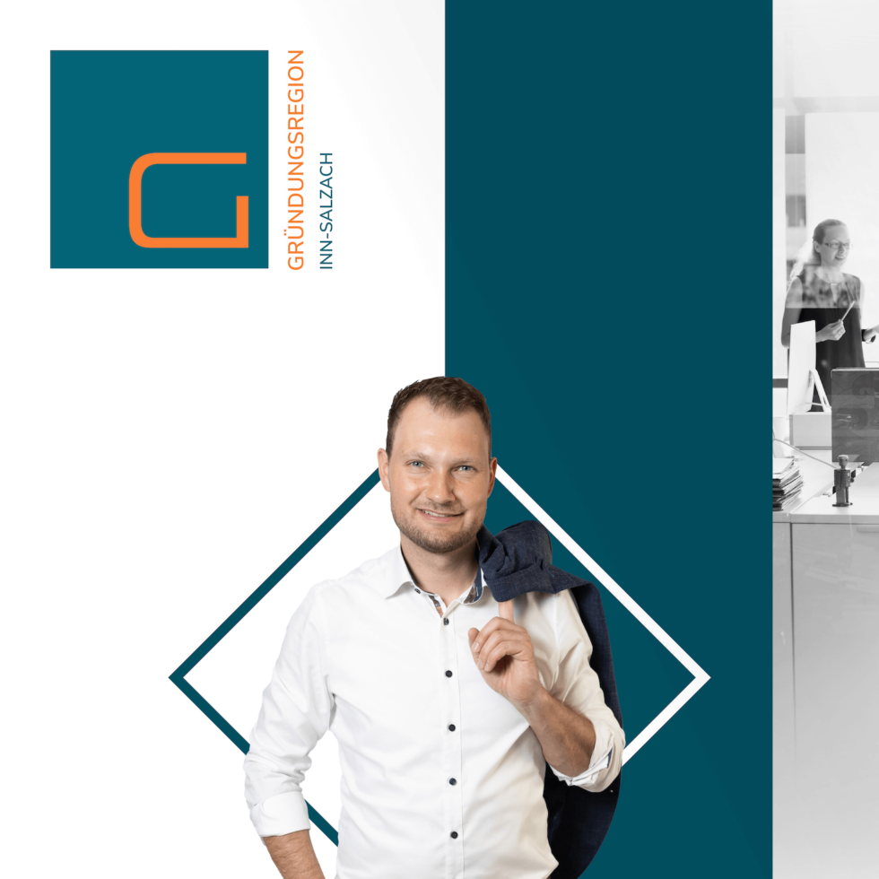 Strategische Logoerstellung und Markenentwicklung für die Gründungsregion Inn-Salzach, ein Projekt der Landkreise Mühldorf a. Inn und Altötting – geschmacksRaum® WERBEAGENTUR