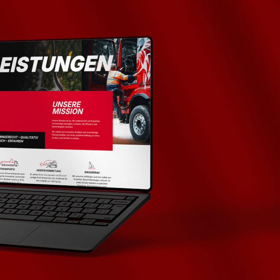 Mobile-First Website-Konzeption und UI/UX Design für moderne Marken – Mailhammer GmbH, Obertaufkirchen – geschmacksRaum® WERBEAGENTUR