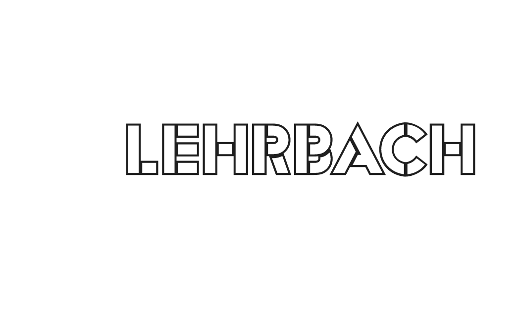 LEHRBACH – Das Brothaus des Chiemgaus – Trostberg – Branding, Corporate Design, Fotografie, Webdesign – Logo-Version auf dunklem Hintergrund – geschmacksRaum® WERBEAGENTUR