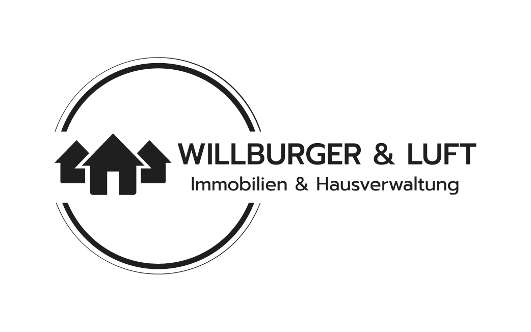 WILLBURGER & LUFT – Immobilien & Hausverwaltung Ampfing – Branding, Corporate Design & Webdesign – Logo-Version auf hellem Hintergrund – geschmacksRaum® WERBEAGENTUR