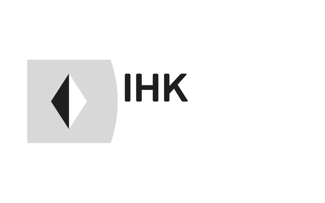 IHK für München und Oberbayern – Branding, Corporate Design, Fotografie, Webdesign – Logo-Version auf dunklem Hintergrund – geschmacksRaum® WERBEAGENTUR
