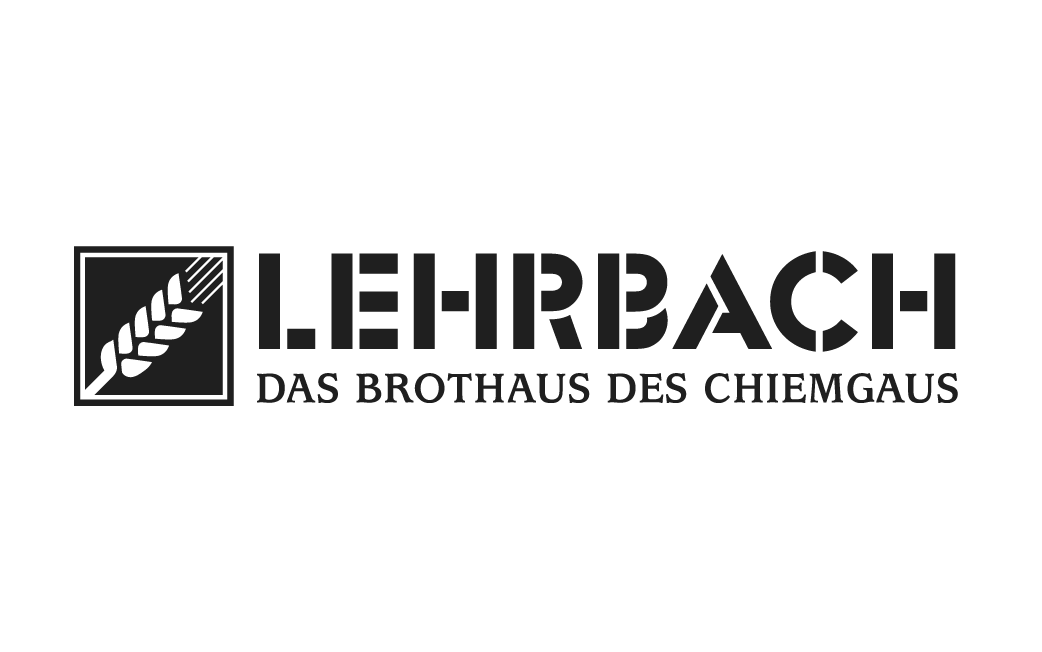 LEHRBACH – Das Brothaus des Chiemgaus – Trostberg – Branding, Corporate Design, Fotografie, Webdesign – Logo-Version auf hellem Hintergrund – geschmacksRaum® WERBEAGENTUR