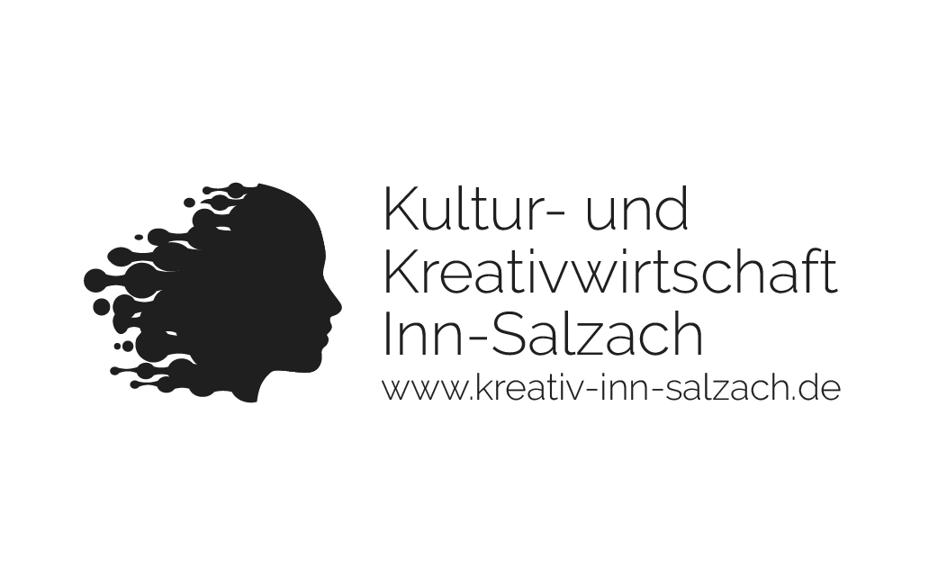 Kultur- und Kreativwirtschaft Inn-Salzach Mühldorf am Inn – Branding, Corporate Design, Fotografie, Webdesign – Logo-Version auf hellem Hintergrund – geschmacksRaum® WERBEAGENTUR