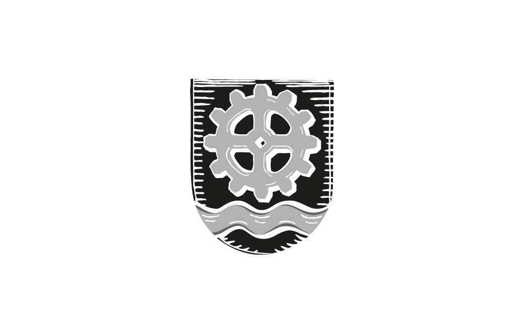 Stadt Traunreut – Branding & Corporate Design – Logo-Version auf dunklem Hintergrund – geschmacksRaum® WERBEAGENTUR