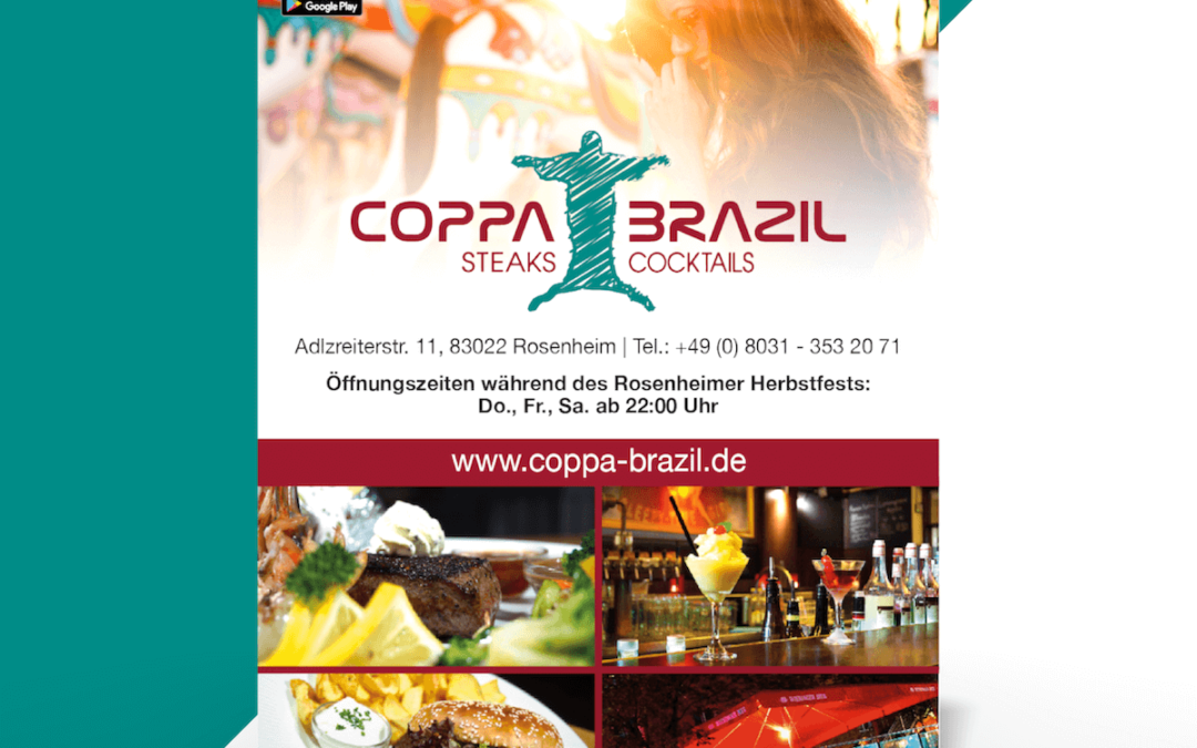 Print-Kampagne für das Coppa Brazil in Rosenheim
