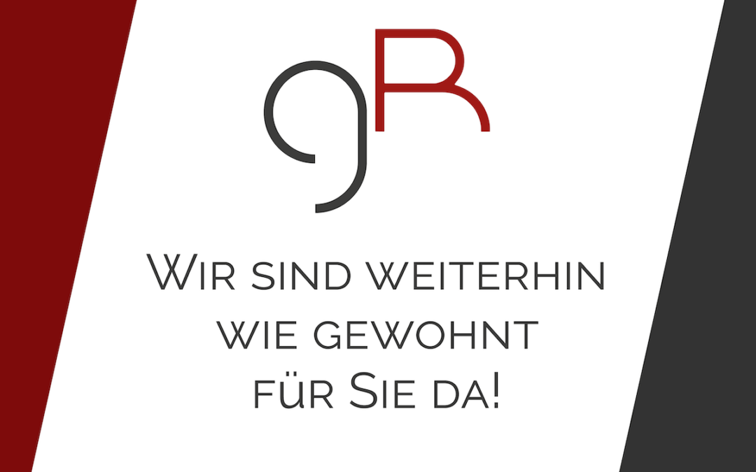 Das geschmacksRaum®-Team, auch in schwierigen Zeiten Ihr zuverlässiger Partner!
