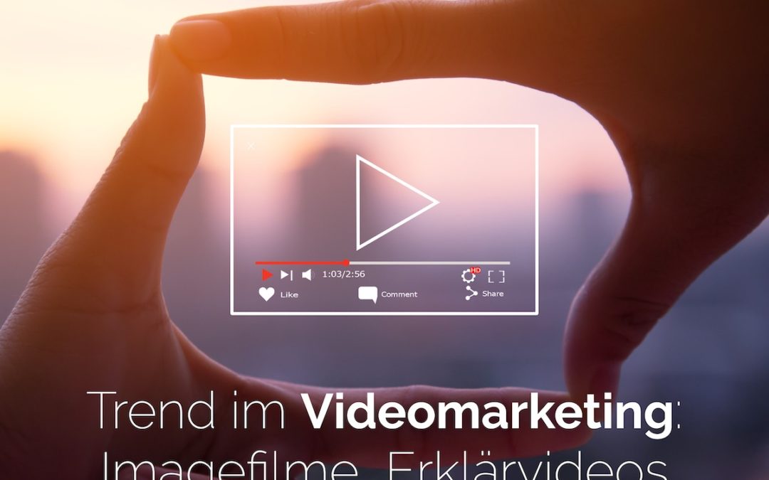 Imagefilme, Erklärvideos und Animationen als Trend im Videomarketing