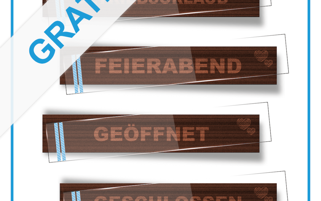 Kostenlose Banner für Ihre Print- und Online-Werbung