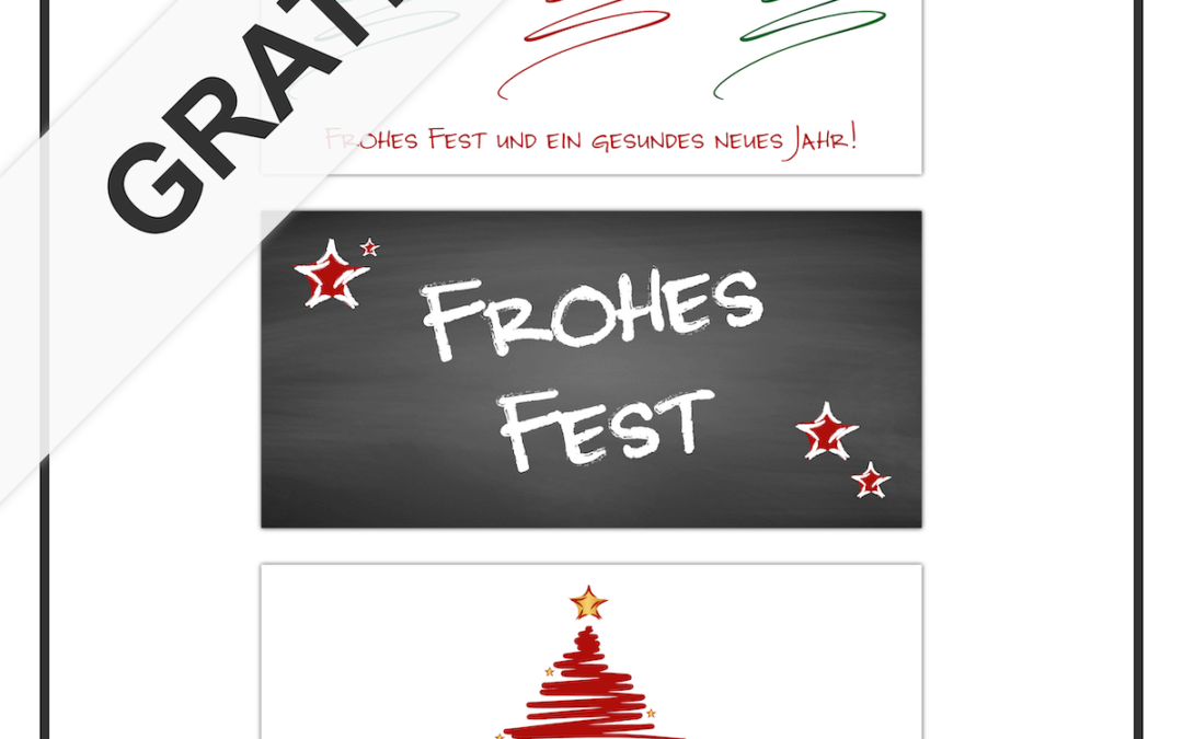 Kostenlose Grafiken für Ihre Weihnachtswünsche
