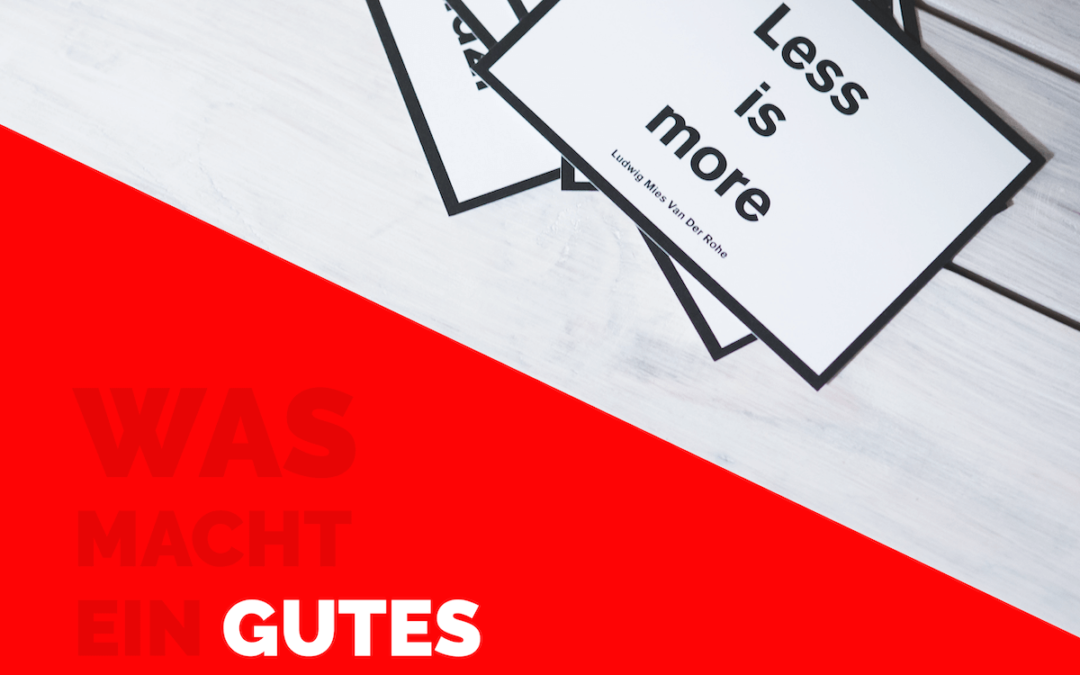 Was macht ein gutes Logo aus?