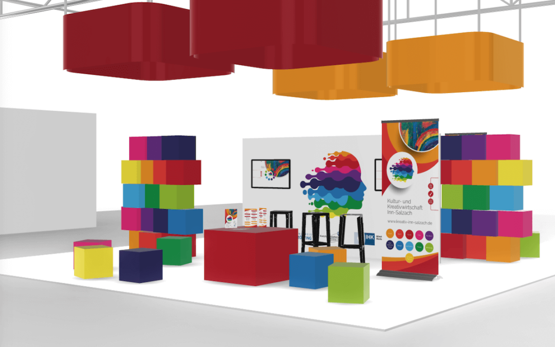 Wir gestalten Ihren Messestand jetzt auch virtuell (in bis zu 8K)