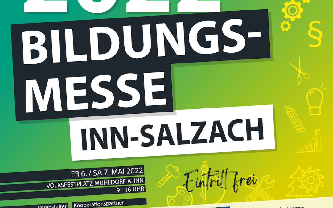 Frisch, jung, vielseitig: Unser Motiv für die Bildungsmesse Inn-Salzach 2022