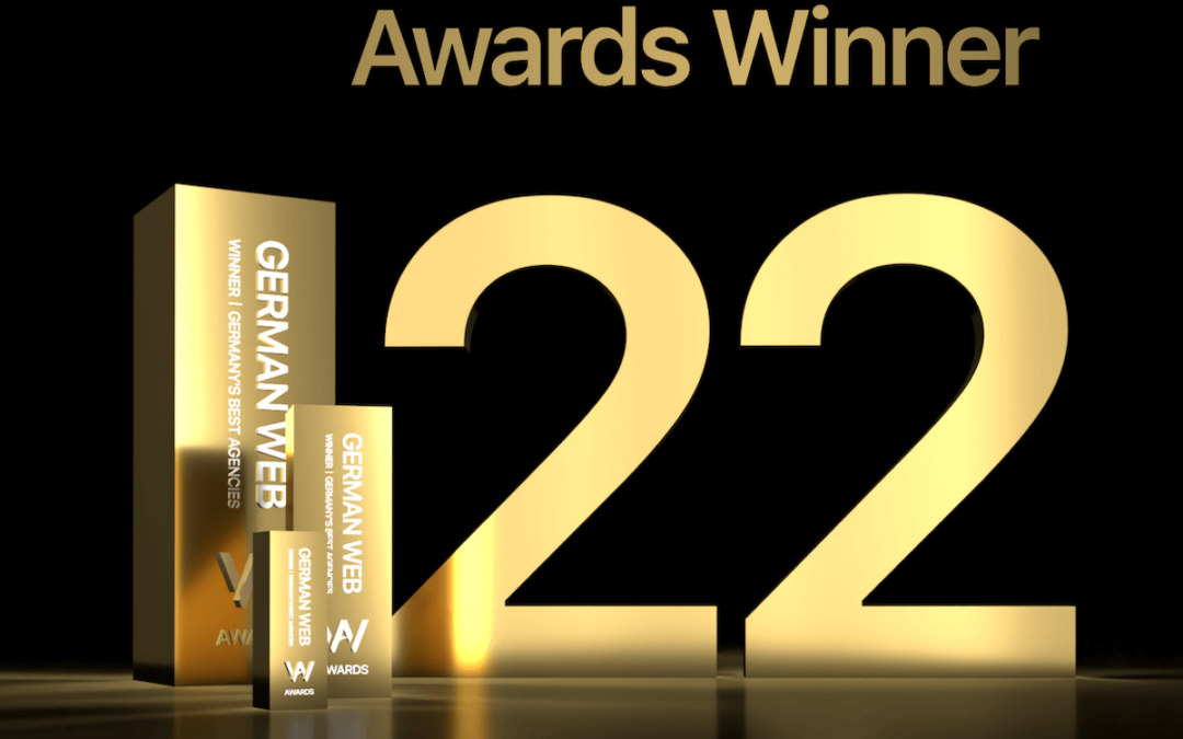 geschmacksRaum® ausgezeichnet als GERMAN WEB AWARD WINNER 2022!