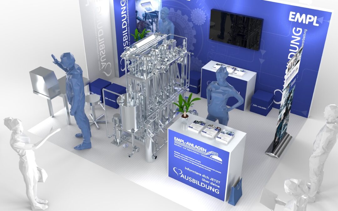 Erfolgreiche Messepräsentation: Unser kreativer Messestand für EMPL-ANLAGEN